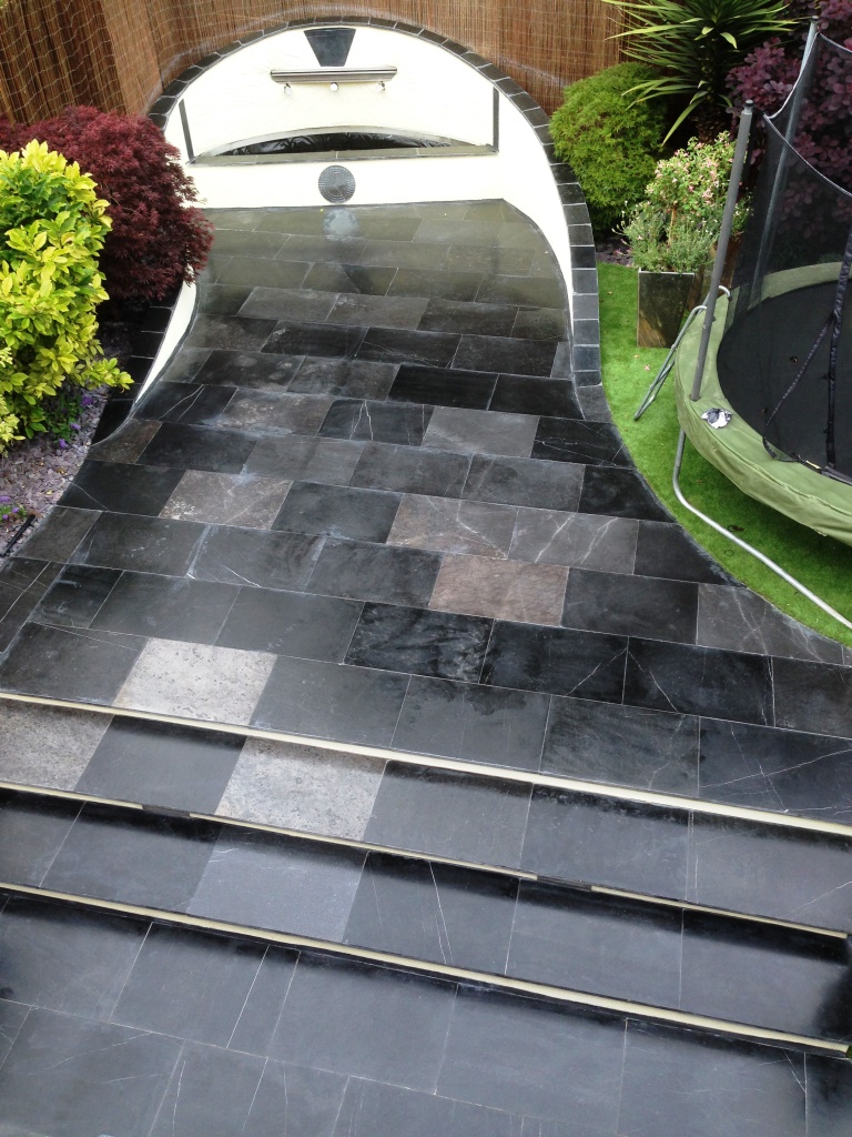 Limestone Patio1 After Cleaning Alderly Edge