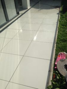 Shiny Slippery Porcelain Tiles in Ashtead