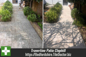 Travertine Patio Renovation Clophill