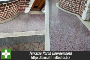 Terrazzo Porch Floor Restoration Bournemouth